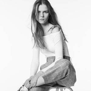 NEW SANDRO Tie At The Shoulders Knit Top T1 XXS-XS